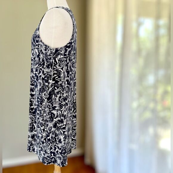 Athleta Santorini High Neck Indigo Floral Dress Size XXS - Picture 6 of 15